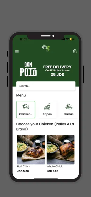 Don Poio App Screenshot 2